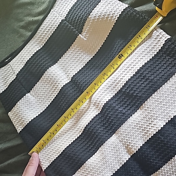 ALTAR’D STATE BLACK WHITE STRIPED SKIRT S - Picture 5 of 6